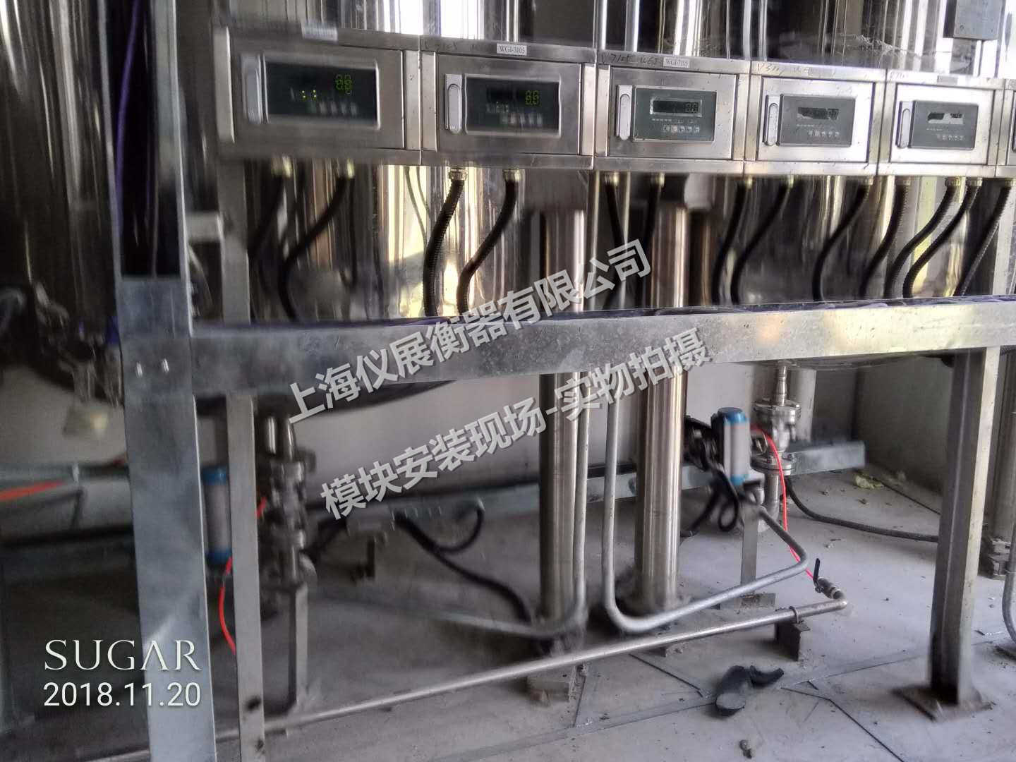 惠州某公司批量模块安装现场